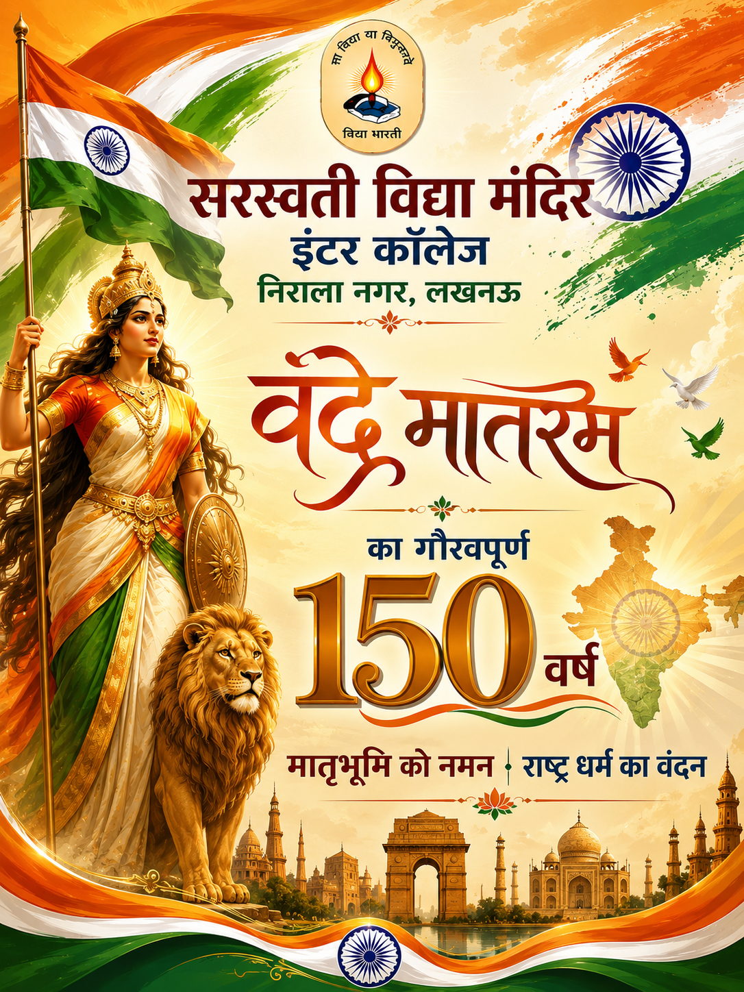 वन्दे मातरम् के 150 वर्ष पूर्ण होने पर विशेष कार्यक्रमों का शुभारंभ